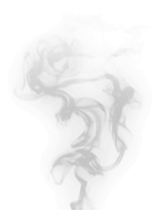 Image of swirling coffee steam, depicting the delicate and aromatic vapor rising from a hot beverage